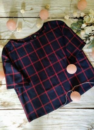 Блузка оверсайз кофточка з спущеним плечем топ топік