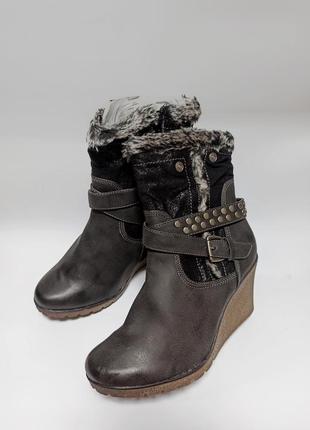 Anna field демисезонні чобітки.брендове взуття stock
