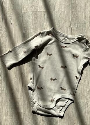 Боди h&m 2-4 мес. 2