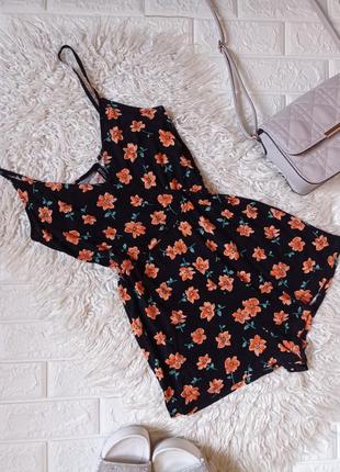 Комбінезон в квітковий принт divided