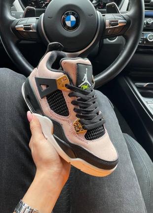 Жіночі кросівки nike air jordan 4 pink Basketball