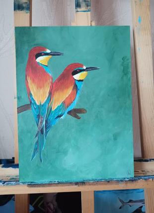 Картина "бджолоїдкою" 3