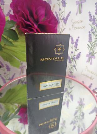 Пробник туалетна вода для жінок montale vanilla extasy 2 мл5 фото