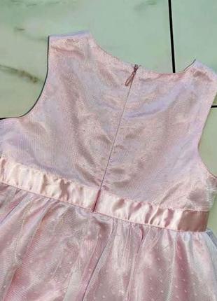 Пышное нарядное фатиновое платье trax 3-4 года (98-104см)8 фото