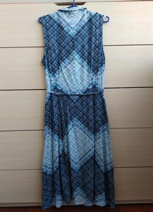 40-42р. платье-халат на подкладе вискоза laura ashley4 фото