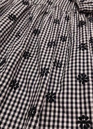 Сукня міді з вишивкою f&f р. 40/l/122 фото
