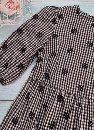 Сукня міді з вишивкою f&f р. 40/l/123 фото