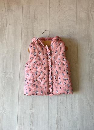 Тепла жилетка 9-12 місяців