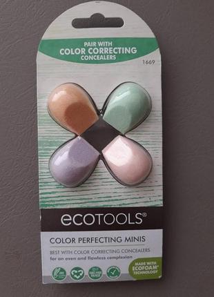 Набор спонжей ecotools color perfecting minis3 фото