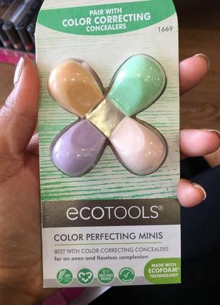 Набор спонжей ecotools color perfecting minis4 фото