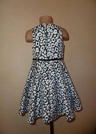 Matalan нарядное платье на 7 лет  с ремешком4 фото