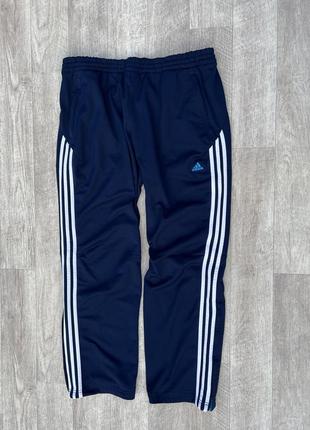 Adidas спортивные штаны оригинал синие 2xl