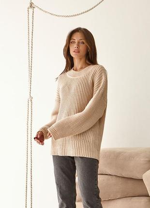 Шикарний светр вільного крою / шикарный свитер свободного кроя