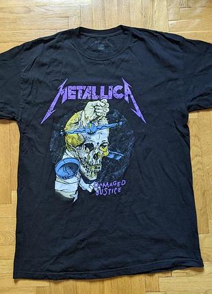 Футболка metallica мерч