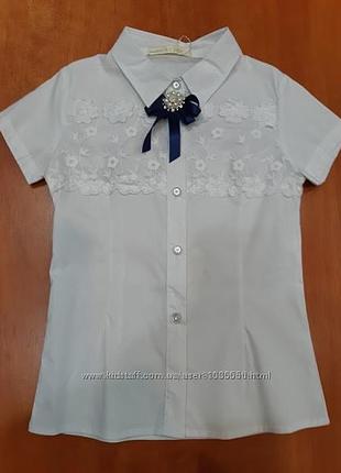 Школьная блузка many &many на девочку