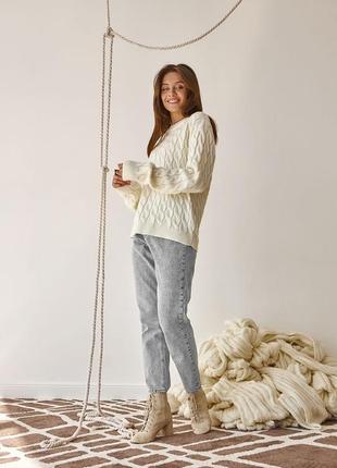 Неймовірний шерстяний светр / невероятный шерстяной свитер3 фото