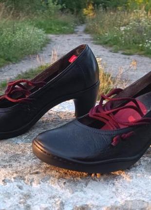 Жіночі круті шкіряні туфлі camper peu nara mary jane pump4 фото