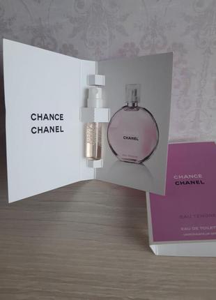 Chanel chance eau tendre, пробник