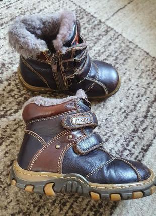 Дитячі зимові черевики чоботи р.26 (16 см)