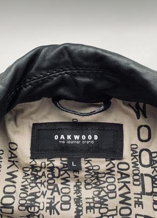 Oakwood куртка шкіряна косуха оригінал.7 фото