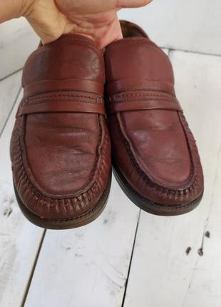 Чоловічі шкіряні туфлі clarks 40p4 фото