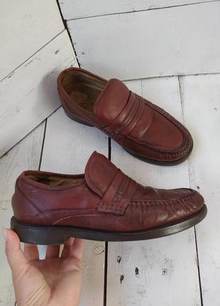 Чоловічі шкіряні туфлі clarks 40p2 фото