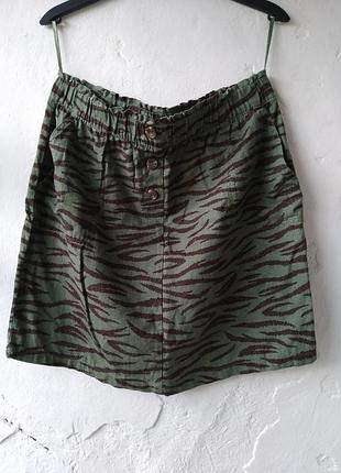 Спідниця в тваринний принт від peacocks