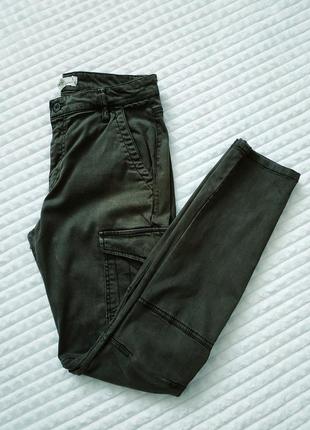 Жіночі джинси джогери h&m кольору хакі
