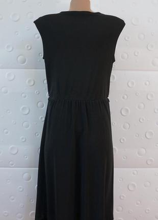 Стильное чёрное платье 3