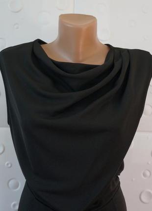 Стильное чёрное платье 2