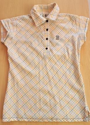 Оригінальна сорочка блуза rebel з принтом (10/m)1 фото