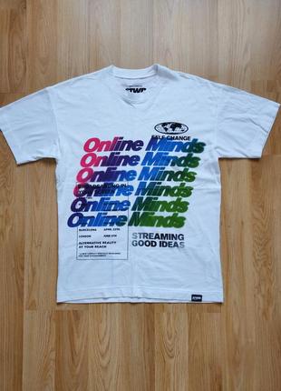 Футболка pull bear stwd t-shirts m stussy carhartt