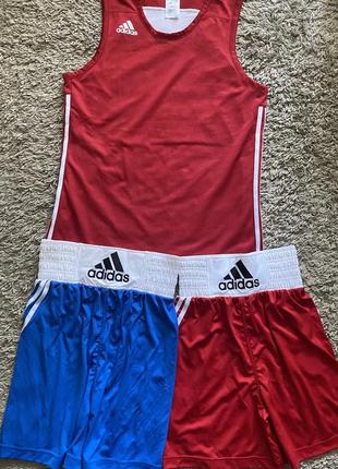 Майка 2 in 1 adidas boxing, оригінал, розмір l9 фото