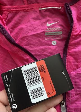 Вітровка nike running packable, оригінал, розмір l5 фото