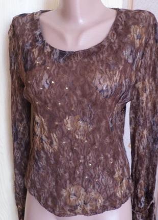 Гіпюрова блузка