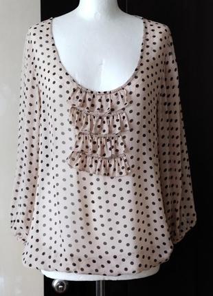 Блуза river island р 14 50/52 ц 220гр💖