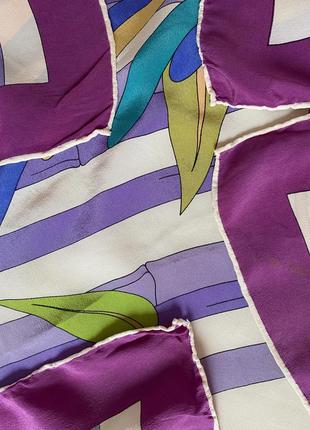 Gres paris silk шелковый платок винтаж оригинал италия4 фото