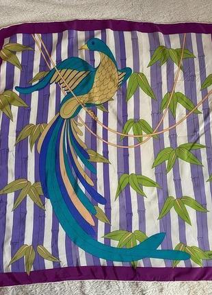 Gres paris silk шелковый платок винтаж оригинал италия