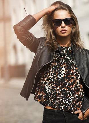 Блуза з леопардовим принтом esmara