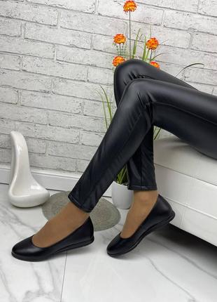Женские черные туфли4 фото