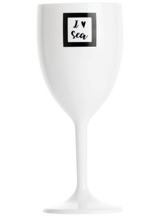 Sea lovers бокалы для вина i♥ sea, набор 6 шт.