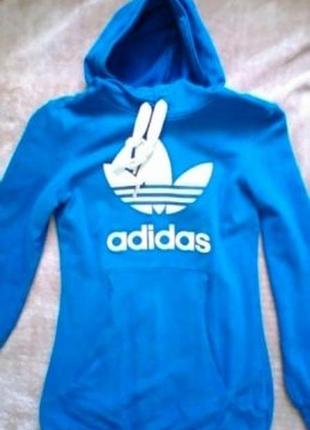 Кофта-худі/кенгурушка adidas original1 фото