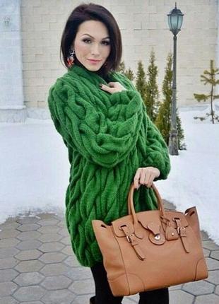 Вязаный женский кардиган лало косами жилетка пальто кофта lalo cardigans2 фото