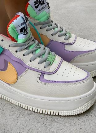 🔥кроссовки женские nike air force 1 shadow tropical twist29 фото