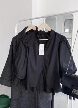 Блуза сорочка zara, р. xs