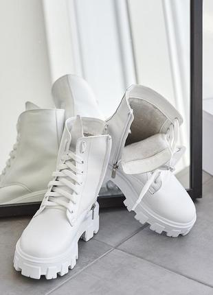 🤍якісна натуральна шкіра🤍 базові черевики зима