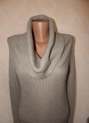 Теплое платье туника