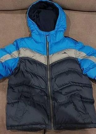 Детская зимняя демисезонная куртка climate concepts сша теплая деми еврозима на мальчика3 фото