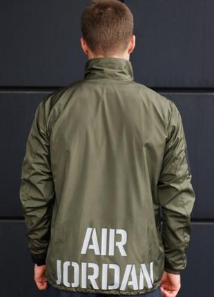 Чоловіча куртка вітровка анорак nike air jordan8 фото