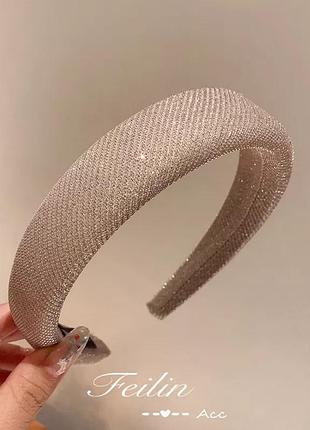 Ободок для волос обруч для волосся модный трендовый обруч ободок для волосся